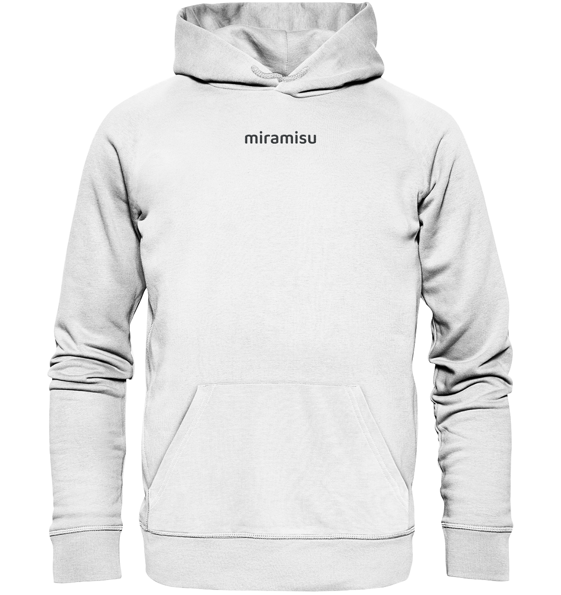 Basic Black Logo - Organic Hoodie (Stick)