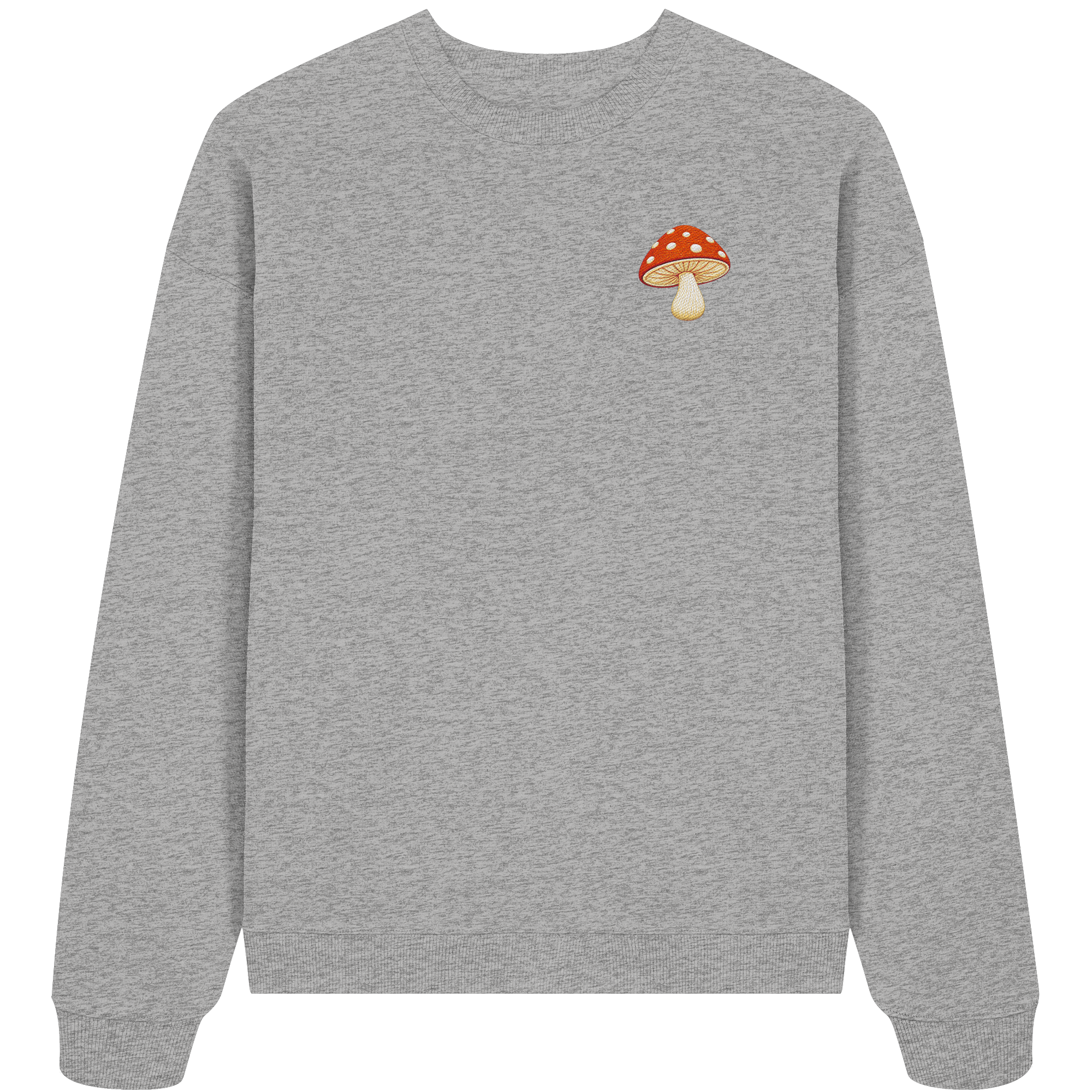 Fliegenpils Stick - Organic Oversize Sweatshirt