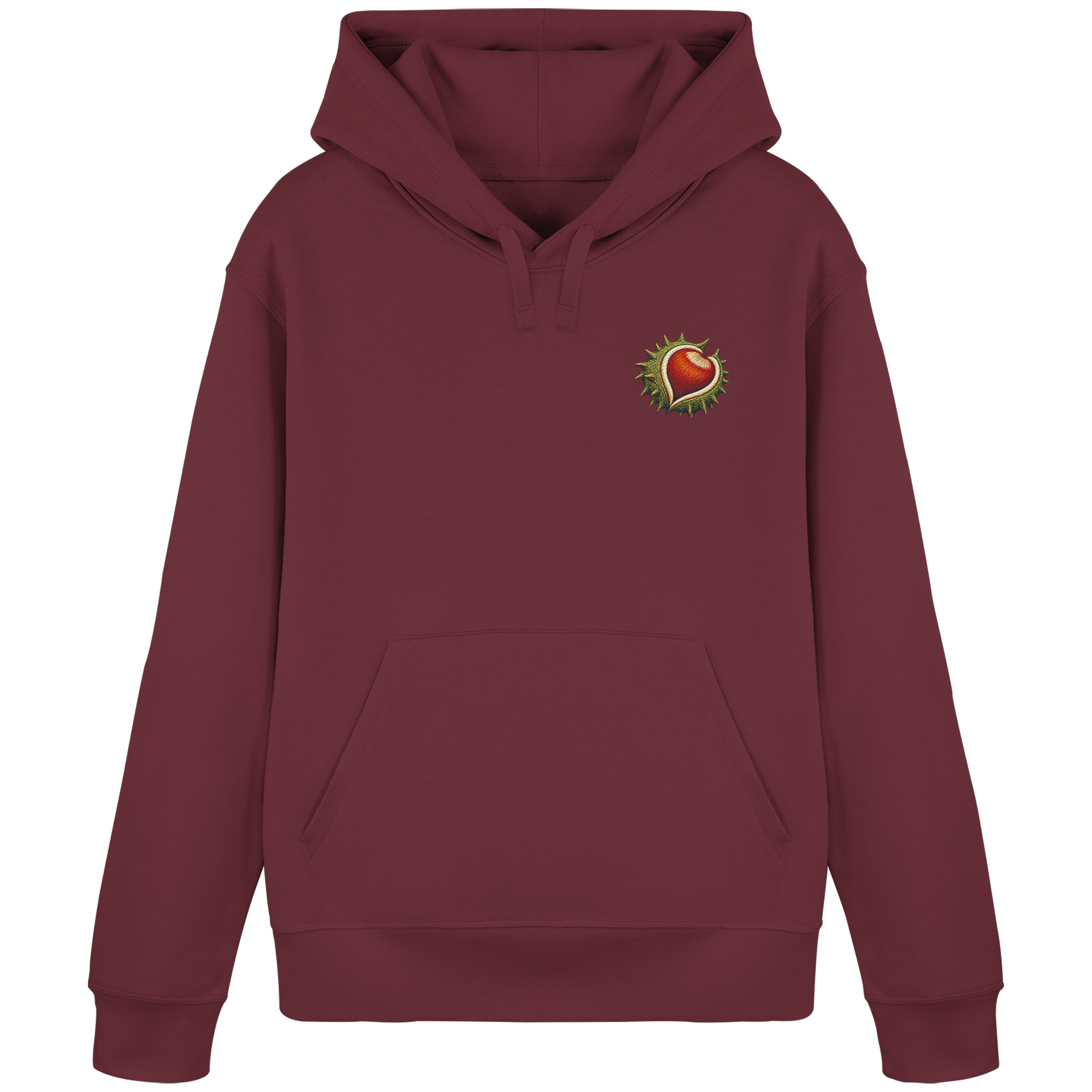 Kastanie Stick - Organic Basic Hoodie