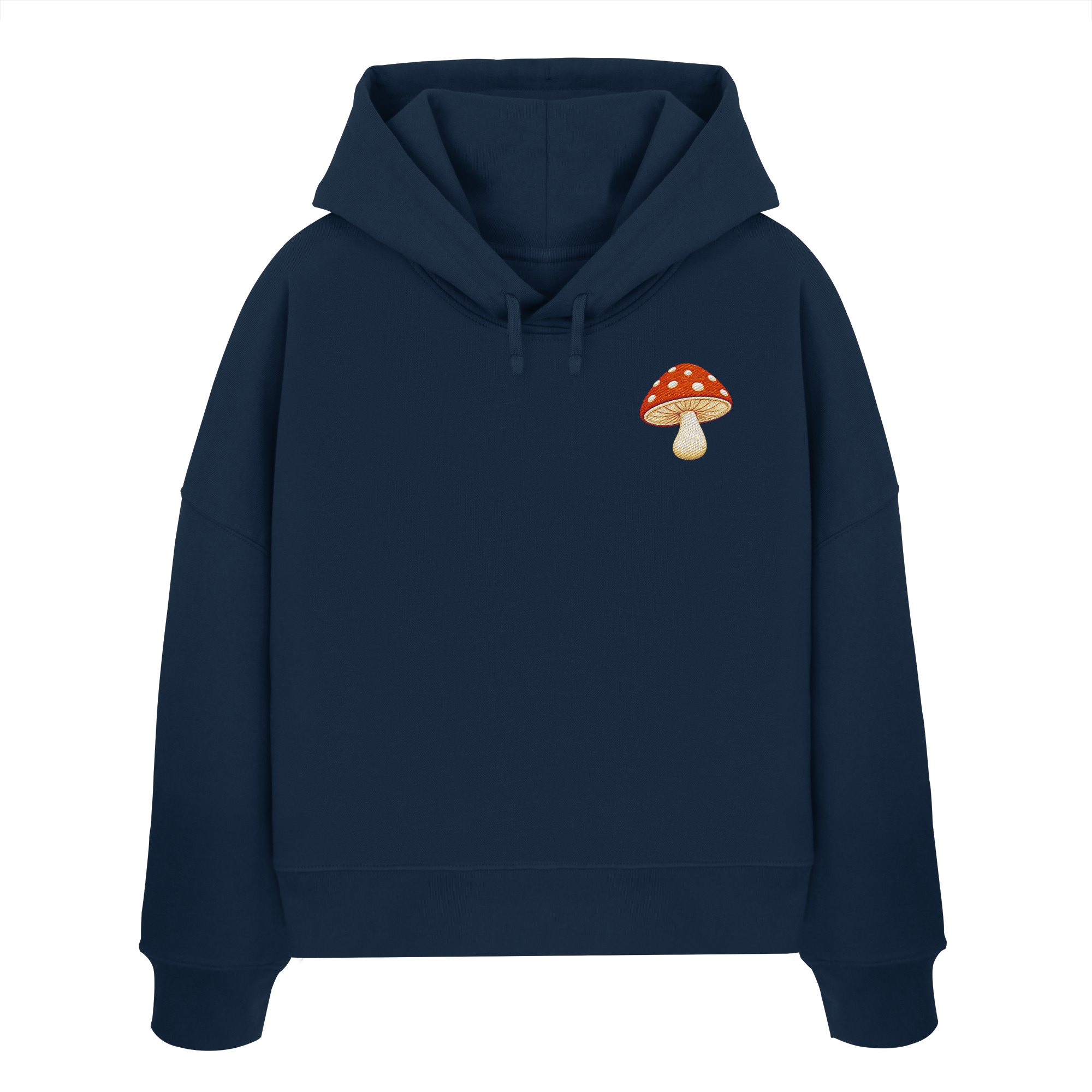 Fliegenpils Stick - Womens Organic Boxcut Hoodie