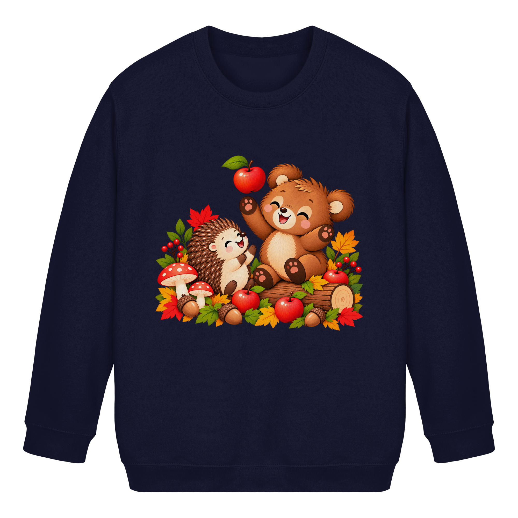 Igel und Bär - Kids Basic Sweatshirt