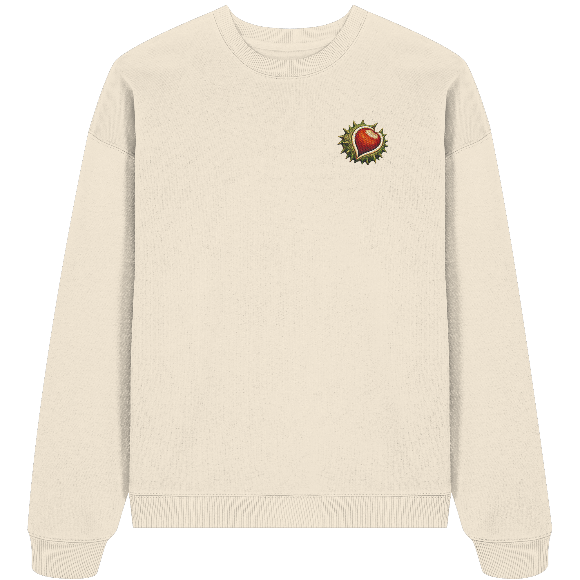 Kastanie Stick - Organic Oversize Sweatshirt