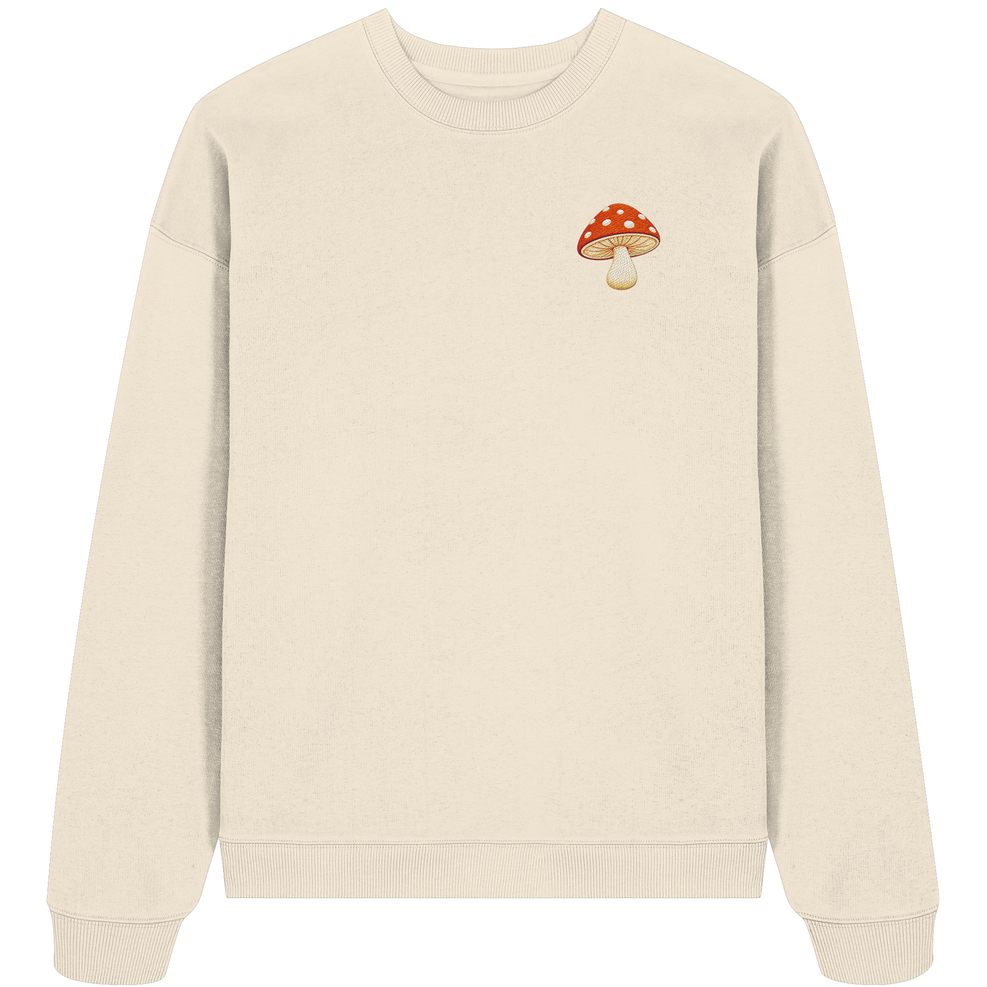 Fliegenpils Stick - Organic Oversize Sweatshirt