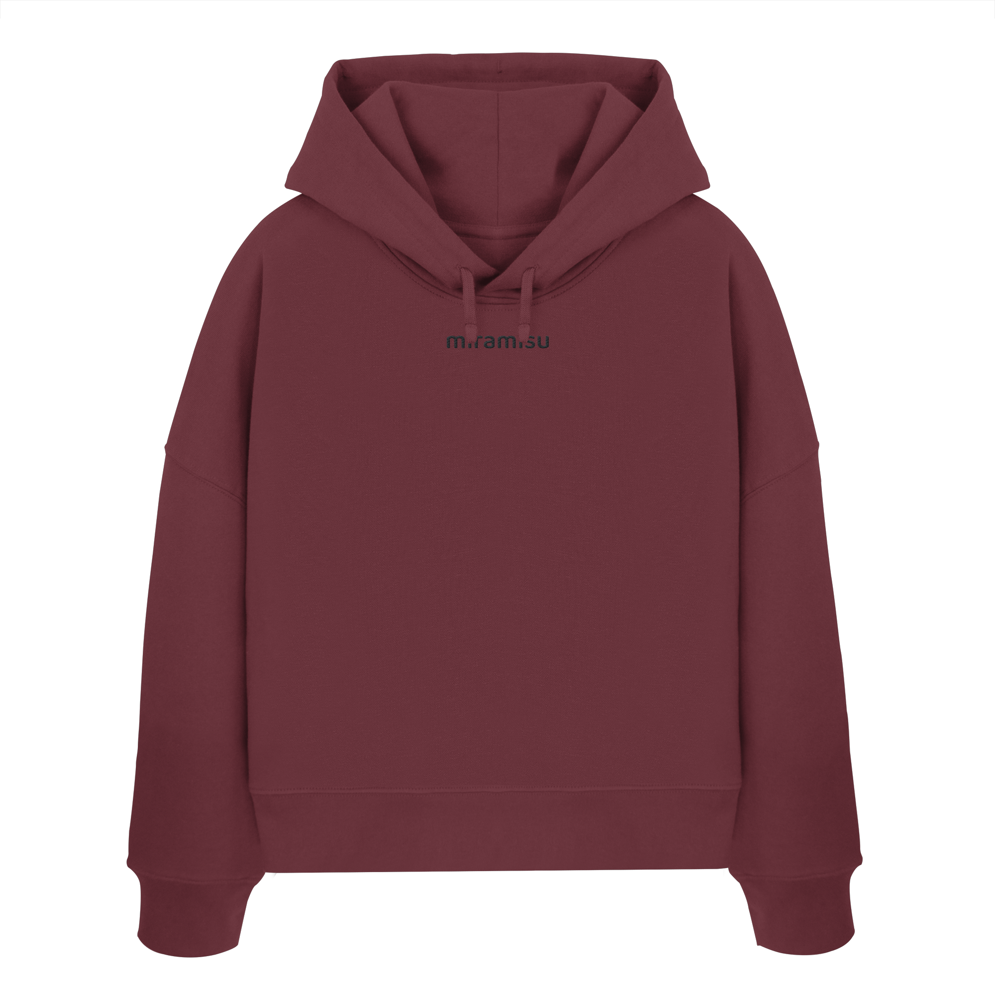 Basic - Womens Organic Boxcut Hoodie